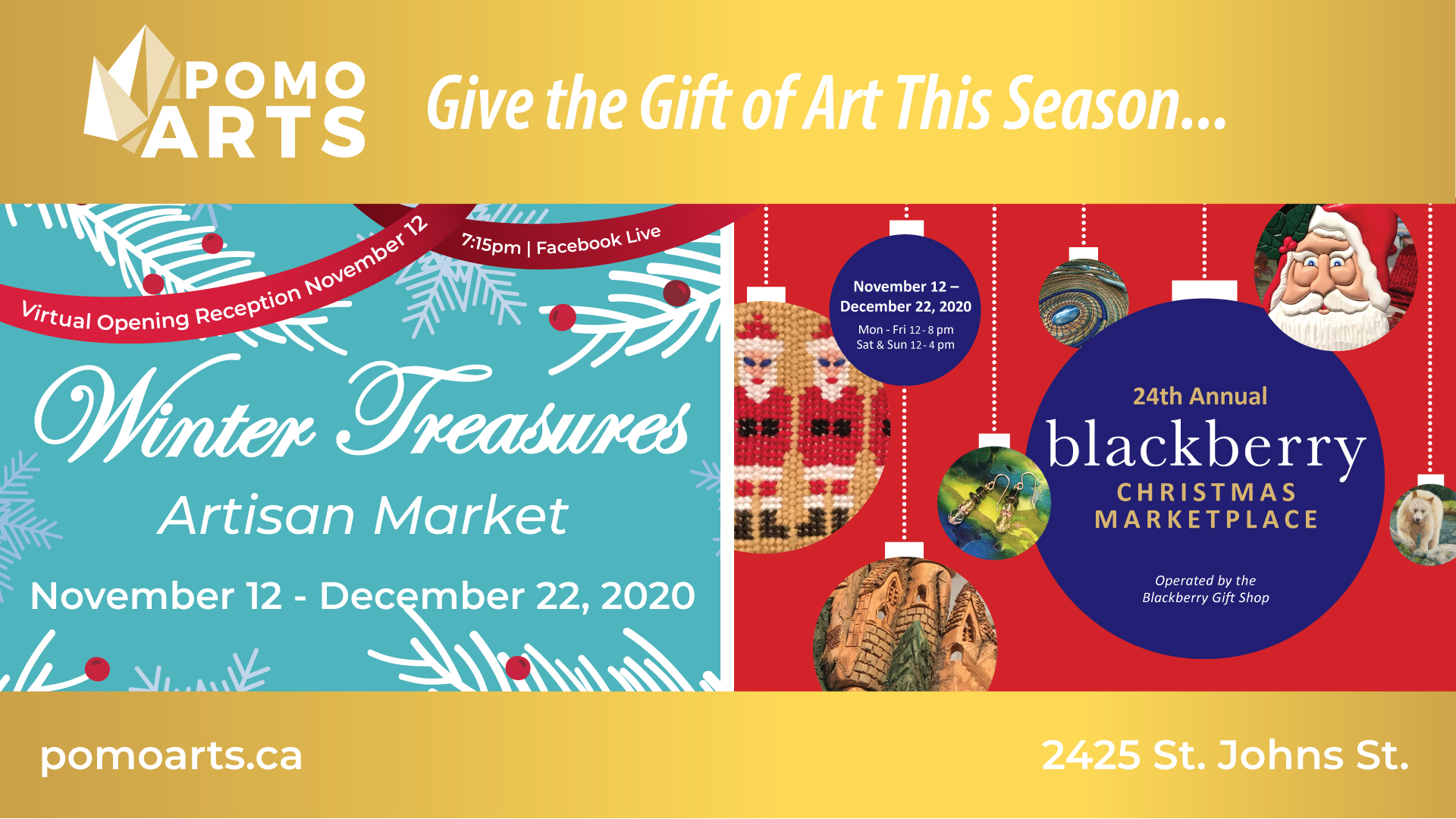 Port Moody arts hub to launch curated sale in time for Christmas shopping